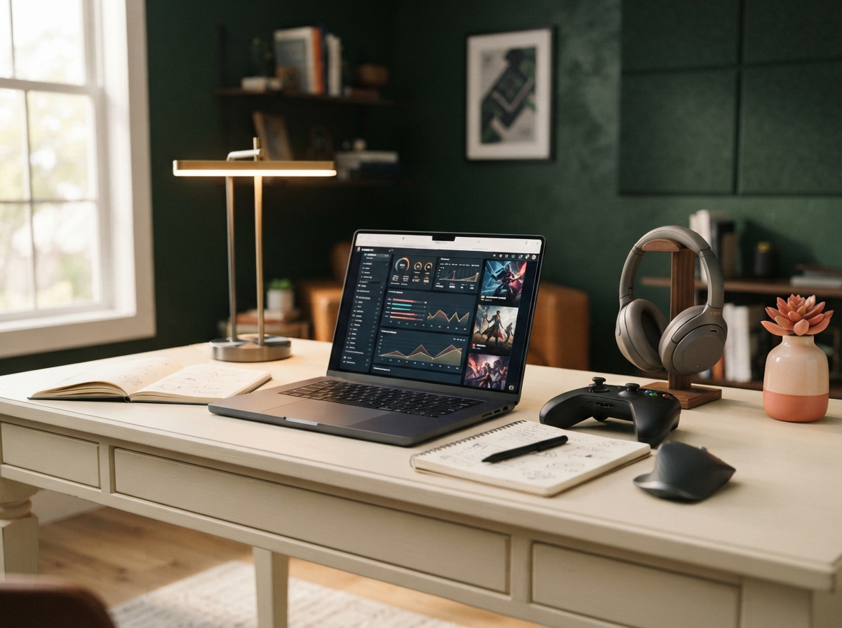 Editorial support workspace